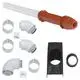 Vaillant-Paket-1-50-Luft-Abgasfuehrung-3-St--senk--Dachdurchf--rot-D-60-100-0010030862 gallery number 2